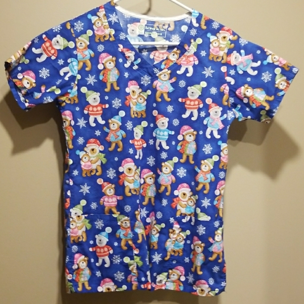 Bring It On Scrub Top